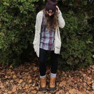 Free People boucle sweater